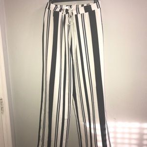 Wide leg dress pants